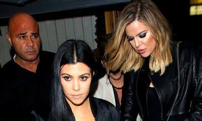 Kourtney Kardashian flashes nipple covers with Kendall Jenner